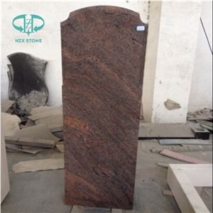 Bahama Blue Granite Tombstone/Monument/Headstone/Gravestone Design