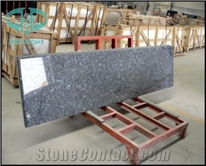 Best Polished Blue Pearl Granite Kitchen Countertop/Labrador Blue Kitchen Island Tops/Polished Worktops/Norway Blue Granite/Natural Granite Tops