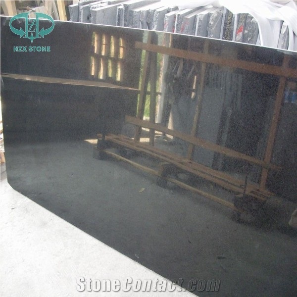 Black Granite, G684 Granite, Black Granite, Black Pearl, Fuding Black Granite,Wall Tile, Flooring Tile, China Black Granite for Kitchen-Top, Vanity Top, Wall Cladding, Cobbles and Paving Stone, Flamed