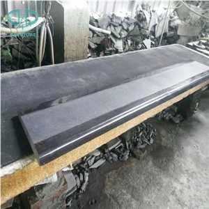 Black Granite, G684 Granite, Black Granite, Black Pearl, Fuding Black Granite,Wall Tile, Flooring Tile, China Black Granite for Kitchen-Top, Vanity Top, Wall Cladding, Cobbles and Paving Stone, Flamed