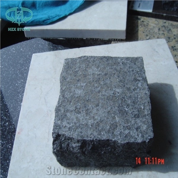 Black Granite, G684 Granite, Black Granite, Black Pearl, Fuding Black Granite,Wall Tile, Flooring Tile, China Black Granite for Kitchen-Top, Vanity Top, Wall Cladding, Cobbles and Paving Stone, Flamed