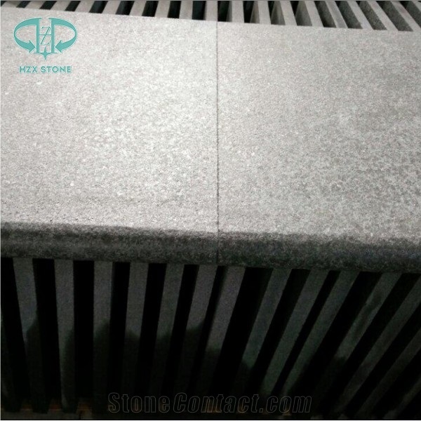 Black Pearl Basalt Pool Coping, Basalt Pool Paver, G684 Swiming Pool Decks, Black Stone Pool Terraces