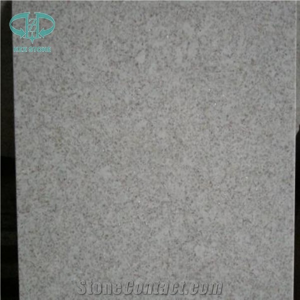 Bush Hammered Pearl White Granite Tiles&Slabs, China White Granite, Floor Paving, Wall Cladding