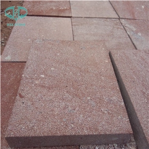 China G666 Ocean Red Granite Flamed Cube Stone& Landscaping Stone, Red Porphyry,Shouning Red Porphyry,Red Porphyrite,Porphyry Red,Liancheng Red Porphyry,Dayang Red,China Red Granite Curbstone