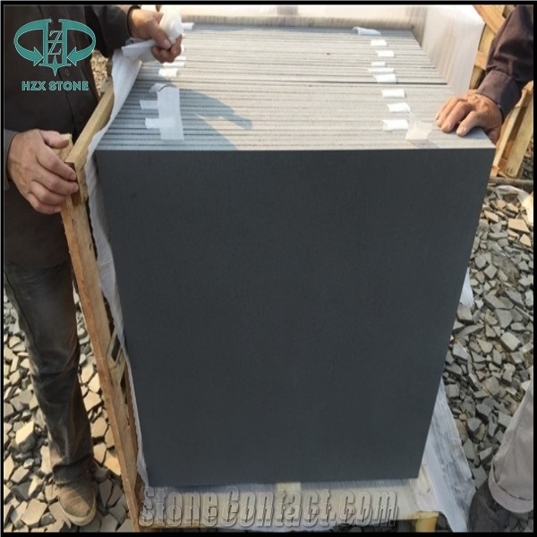 China Natural Hainan Black Basalt Tile & Slab Lava Stone Tile