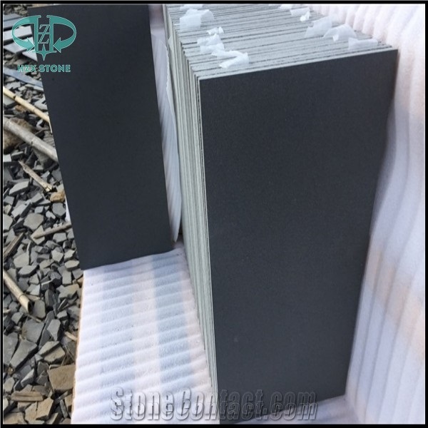 China Natural Hainan Black Basalt Tile & Slab Lava Stone Tile