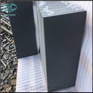 China Natural Hainan Black Basalt Tile & Slab Lava Stone Tile