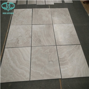 Cross White Grey and White Wooden Grain Marble Slabs and Tiles,Crystal White Wood Grain Marble Wall Cladding Tiles,Flooring Tiles