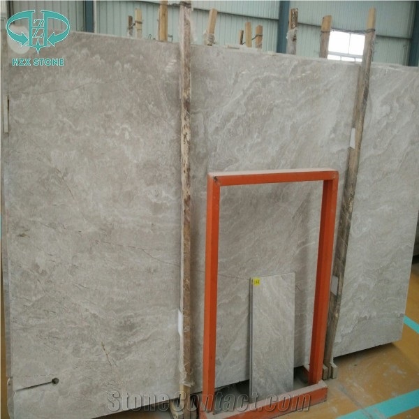 Cross White Grey and White Wooden Grain Marble Slabs and Tiles,Crystal White Wood Grain Marble Wall Cladding Tiles,Flooring Tiles