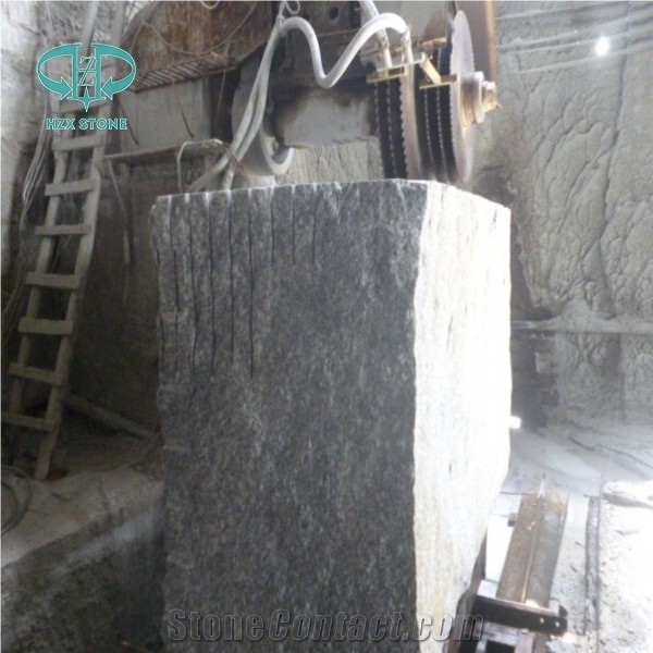 Flamed G602 Granite Grey Tile Slab, Cut-To-Size, Flamed, Steps,Risers,White Stone G602 Granite Slabs,China Grey Sardo,Cristallo Grigio,Mayflower Snow,Wall-Cladding
