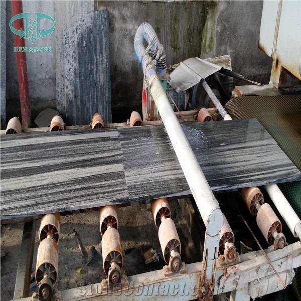 G302 Granite, Nero Santiago Granite,Fantasy Grey Wood Vein Granite Slabs Multicolor Grey Granite G302 Slab Tiles, Grey corlor kerbstone, curbstone, paving stone for outdoor decoration