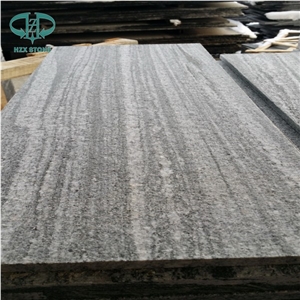 G302 Tiles,Nero Santiago,Biasca Gneiss,Black Wood Vein Granite,Glazed G302 Grey Negro Big Uncut Slabs&Tiles,Chinese Shandong Dark Grey Landscape Stone, Flamed Tiles