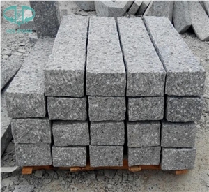 G601 Granite Pineappled Kerbstone, Light Grey,China Grey Granite, Natural Pavers, Granite Kerbstone for Landscaping Kerbstone/Building Stones/Road Stone/Paving Stone/Granite Paving Sets