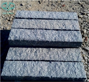 G601 Granite Pineappled Kerbstone, Light Grey,China Grey Granite, Natural Pavers, Granite Kerbstone for Landscaping Kerbstone/Building Stones/Road Stone/Paving Stone/Granite Paving Sets