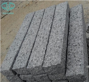G601 Granite Pineappled Kerbstone, Light Grey,China Grey Granite, Natural Pavers, Granite Kerbstone for Landscaping Kerbstone/Building Stones/Road Stone/Paving Stone/Granite Paving Sets
