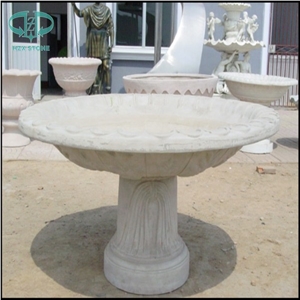 G603 Granite Carving Flower Pots Landscaping Stone / Sesame Grey Granite Exterior Planters