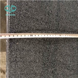 G654, Flamed Dark Grey Granite, China Absolute Black Granite, Padang Dark,Seasame Black,Polished Tile & Slab, G654 Granite Tiles, China Grey Granite