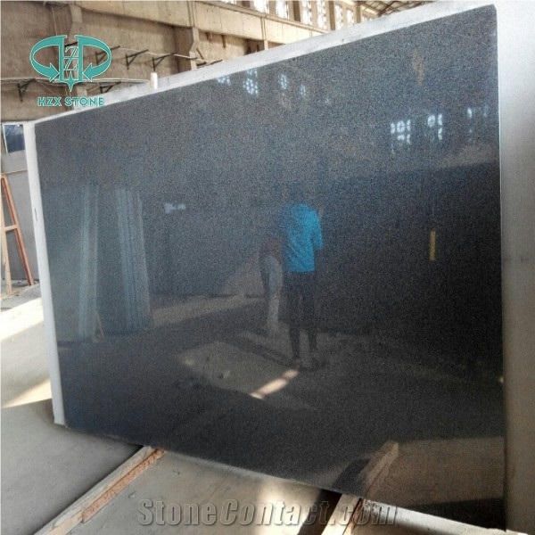 G654,Padang Dark, Sesame Black,Charcoal Black,China Nero Impala,Dark Barry Grey,Nero Impala China,G3554, Dark Grey Granite Polished Slab