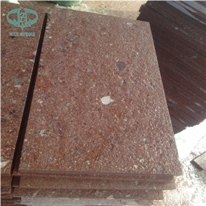 G666 Ocean Red Granite Flamed Pavers & Landscaping Stone, Red Porphyry, Shouning Red Porphyry,Red Porphyrite,Porphyry Red,Liancheng Red Porphyry, Dayang Red,China Red Granite Curbstone,Side Stone