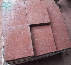 G666 Shouning Red Granite ,Red Porphyry A,Red Stone Tiles, China Red Granite Flamed Tiles for Outside Flooring Tiles,Stone Pavers, Garden Paving,Walking Paving Stone