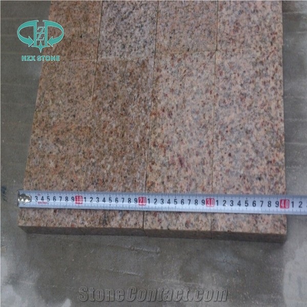 G682 Rusty Yellow Granite Slabs, China Sunset Gold Granite, Golden Sand Granite, New Sunset Gold G682 Granite Tiles & Slabs Yellow Rust Granite