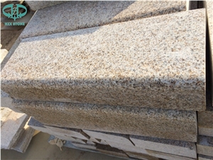 G682 Yellow Granite Cobble Stone Paving Sets Granite Cube Stone Paving Stone Driveway Walkway Patio Garden Landscape Pavers