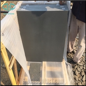 Hainan Black Basalt Slabs & Tiles, China Black Basalt Stone, Black Andesite Stone Tile Lava Stone Tiles