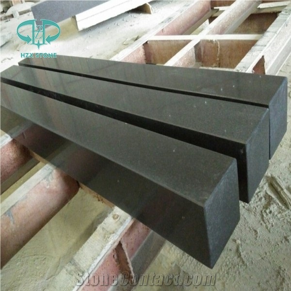 Honed Hebei Black Pool Copping,China King Black Walling