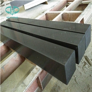 Honed Hebei Black Pool Copping,China King Black Walling