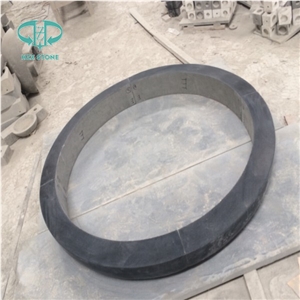 Honed Hebei Black Pool Copping,China King Black Walling