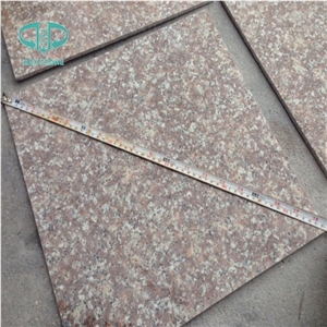 Low Price G687 Granite Slabs & Tiles,Peach Red Granite,China Pink Brown