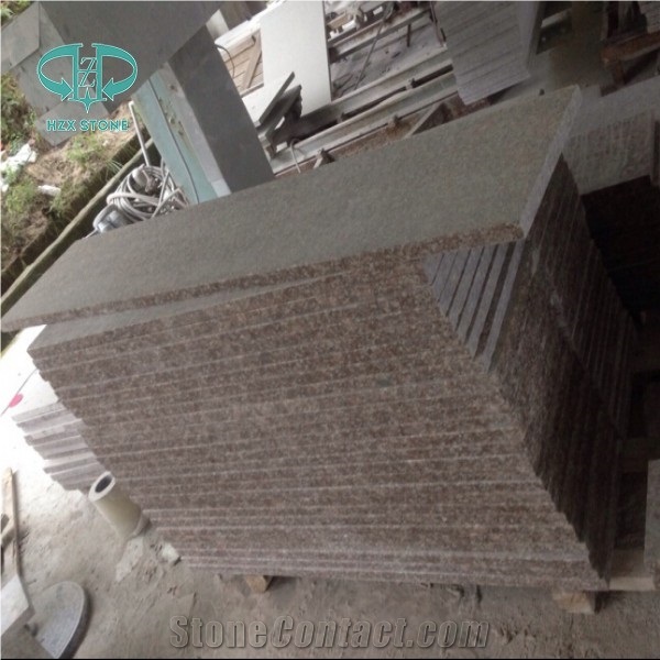 Low Price G687 Granite Slabs & Tiles,Peach Red Granite,China Pink Brown