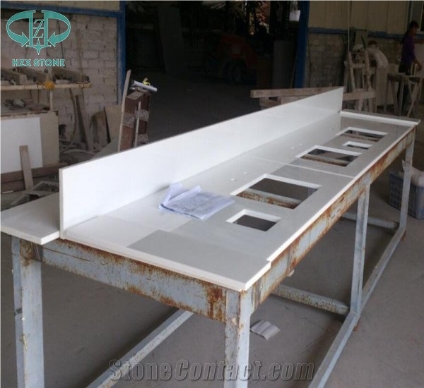 Nano Crystalized Stone Panels,Nano Glass,Nano White,Crystal White,White Artificial Marble Stone for Bath Design,Bath Tops,Vanity Tops