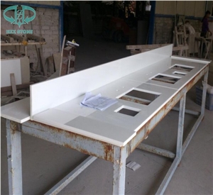Nano Crystalized Stone Panels,Nano Glass,Nano White,Crystal White,White Artificial Marble Stone for Bath Design,Bath Tops,Vanity Tops