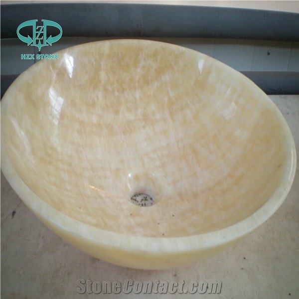 Onyx Wash Basin/Sink/Bathroom Bowl, Green Granite Sinks & Basins
