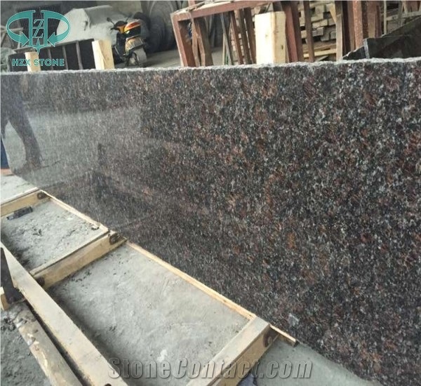 Tan Brown Granite,Dark Tan/Tan Braun/Brown Tan/Tan Brown Blue, India Brown Granite Polished Gangsaw Slabs