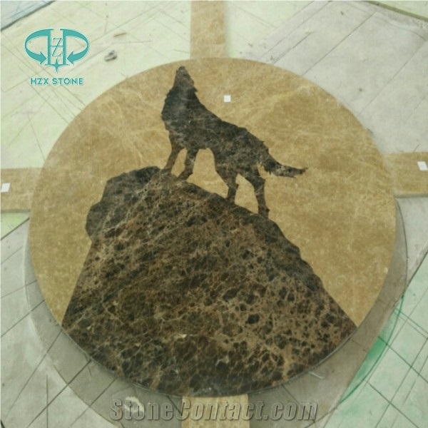 Water Jet Marble Medallion, Marble Decor Wall Tiles, Floor Medallions, Carpet Medallions,Marble Flooring/Tiles