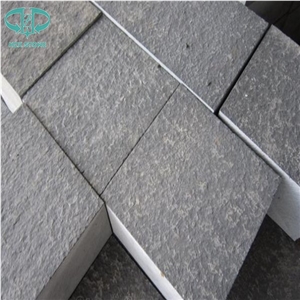 Zp Black Basalt Paver, Zhangpu Black Basalt Cleft Natural Split Cube Stone/ Zp Black Basalt Cobble Stone