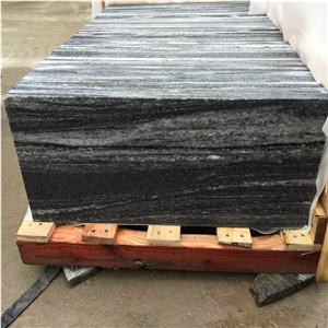 G302 Tiles,Nero Santiago,Biasca Gneiss,Black Wood Vein Granite,Glazed G302 Grey Negro Big Uncut Slabs&Tiles,Chinese Shandong Dark Grey Landscape Stone