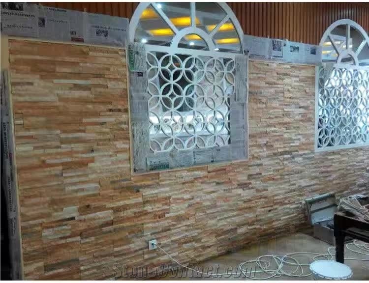 Slate Walling Cultured Stone,Outdoor Multicolor Slate Walling Decoration