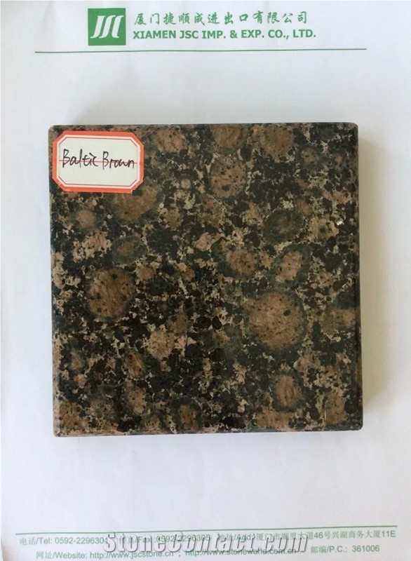 Baltic Brown Granite Countertop and Kitchen Island Tops, Kitchen Worktops