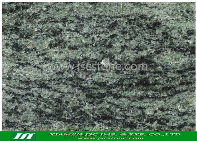 G612 Olive Green Granite Kitchen Countertops, Kitchen Worktops