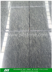G612 Olive Green Granite Kitchen Countertops, Kitchen Worktops