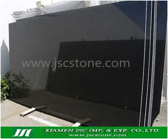 Hebei Black Granite Slabs & Tiles, China Black Granite
