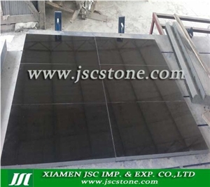 Mongolia Black Granite Slabs & Tiles, China Black Granite