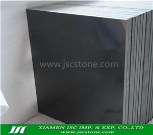 Mongolia Black Granite Slabs & Tiles, China Black Granite