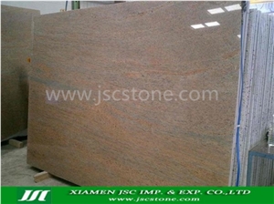 Raw Silk Red Granite Slabs & Tiles, India Pink Granite
