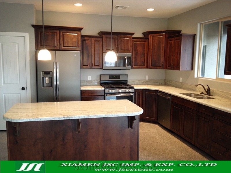 River White Granite Countertop and Kitchen Island Tops