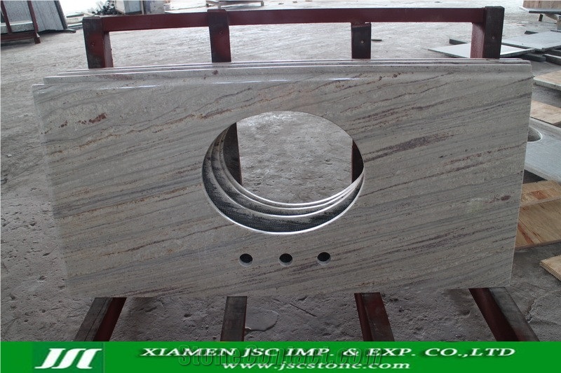 River White Granite Countertop and Kitchen Island Tops