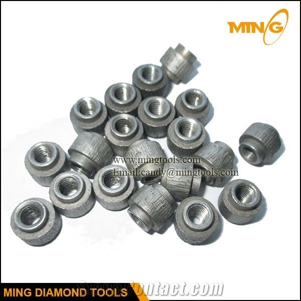 11.0mm 11.5mm Diamond Wire Saw Beads